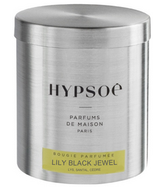 Bougie Hypsoe Lily Black Jewel